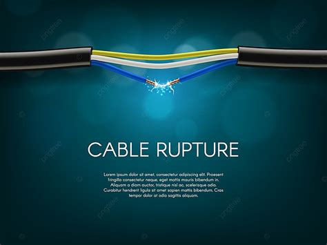 Electric Cable Rupture Short Circuit Poster Template Download On Pngtree