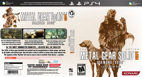 Metal Gear Solid 5 Cover Art By Shenani On Deviantart