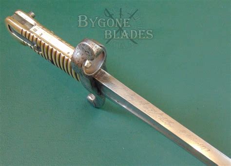 French Crimean War M1842 Yataghan Sword Bayonet Chatellerault 1853