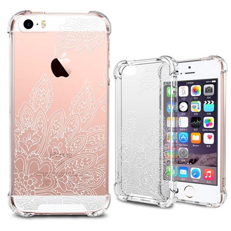 Iphone Se Case Iphone 5s Clear Case Miss Arts White