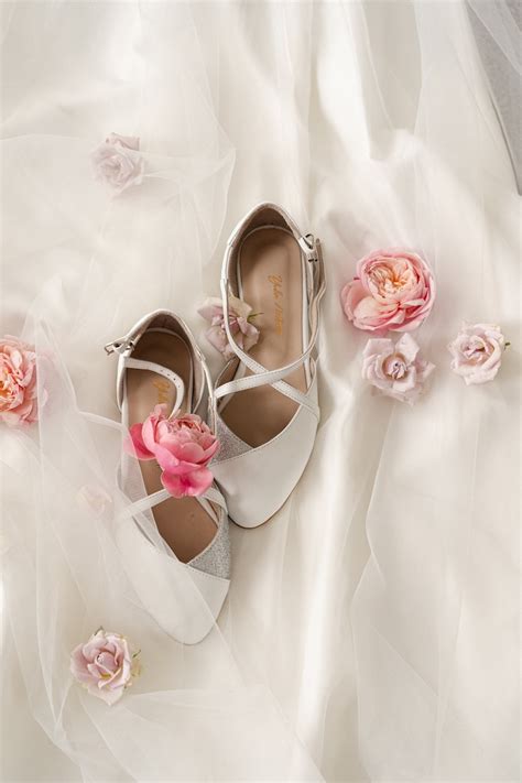 Wedding Shoes White Wedding Shoes Bridal Ballet Flats Etsy