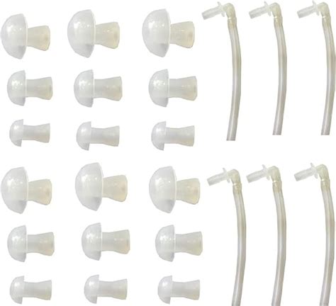 18pcs Ear Plug With 6 Tubes For Bte Hearing Aid Aids