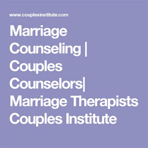 Marriage Counseling Couples Counselors Marriage Therapists Couples