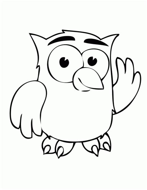 By best coloring pagesjuly 30th 2013. Cartoon Owl Clip Art - Cliparts.co