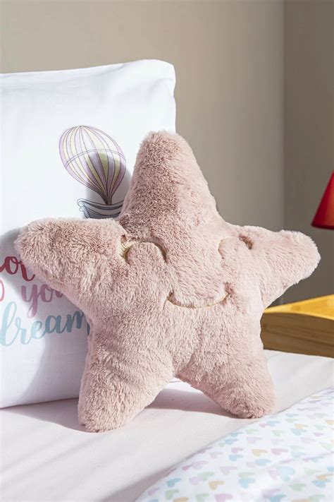 Fluffy Star Pillow Decorative Outdoor Cushion Cute Star Home Etsy