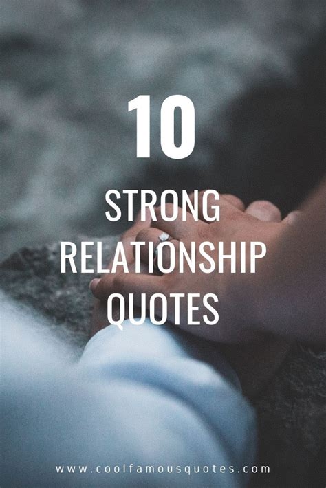 Strong Relationship Quotes And Sayings Strong Relationship Quotes