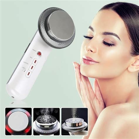 buy 3 in 1 rf infrared 1mhz ultrasound massager slimming machine ems cavitation for gel spa care