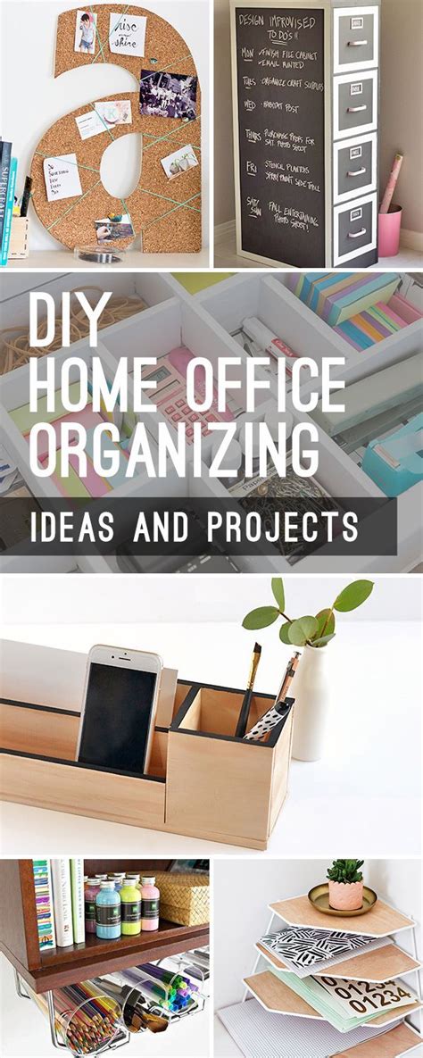 Diy Home Office Organization Ideas