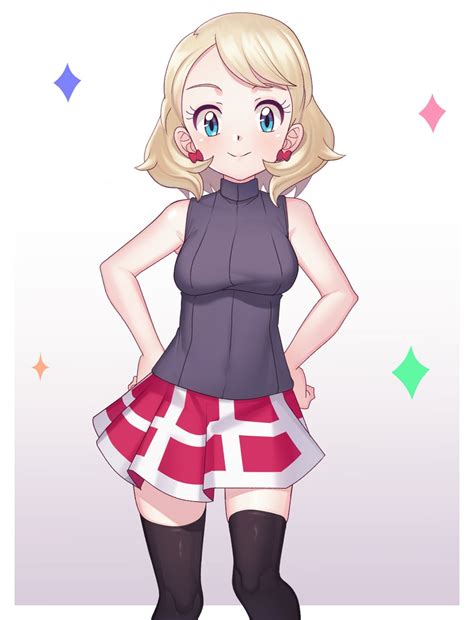 Serena Pokemon And 2 More Drawn By Gazingeye Danbooru