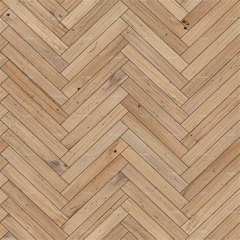 Seamless Wood Parquet Texture Herringbone Sand Color Textures