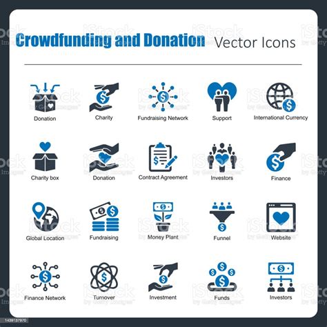 Crowdfunding And Donation Stock Illustration Download Image Now