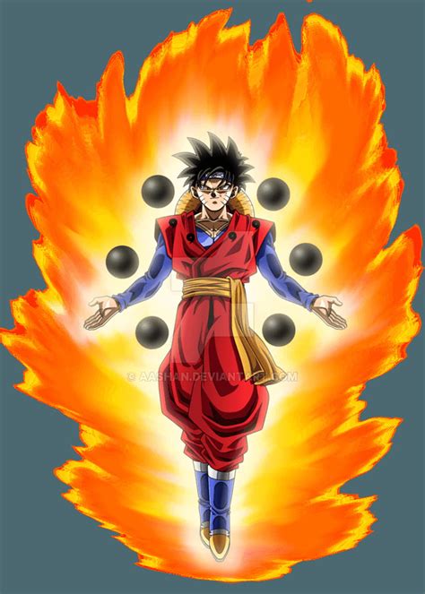 Goku Naruto Luffy Fusion By Aashan Dragon Ball Z Fusions Boruto And