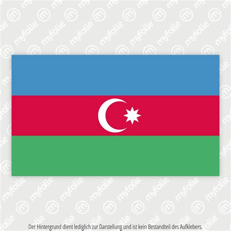 As azerbaijan was formerly a soviet republic, the naval ensign of azerbaijan closely mimics the old flag of the state border service of azerbaijan. Flagge Azerbaijan - Flaggen & Länder - Nach Motiv - Für ...
