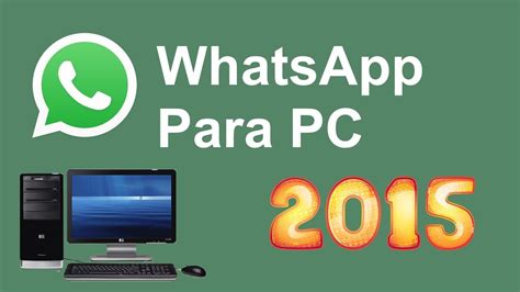 Quickly send and receive whatsapp messages right from your windows pc. Descargar WhatsApp para PC - 2015 - Full Apk - YouTube