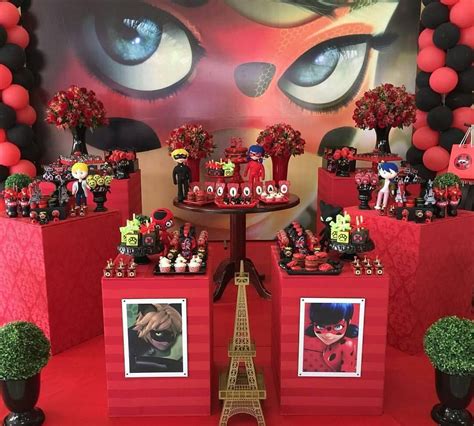 Ideas Para Decorar Fiesta Infantil De Miraculous O Ladybug Festa De Aniversário Ladybug