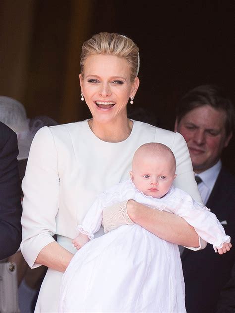 It's a formula with which princess grace would have agreed, and which will stand her in good stead as first lady of monaco. Princess Charlene Monaco Baptism Details : People.com
