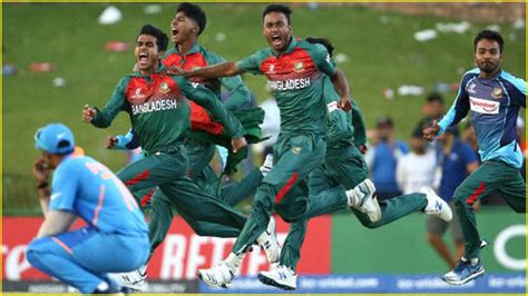 Bangladesh need just one run from 24 balls as per the revised dls target. U19 World Cup final: बांगलादेशी खेळाडूंचा उन्माद ...