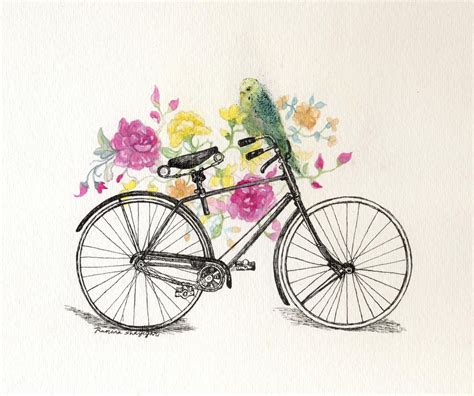 Vintage Bicycle By Featherblessing On Etsy
