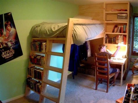 A diy blue loft bed for my son and how i stained it with minwax express color in two easy steps. DIY Loft Bed | DIY projects for everyone!