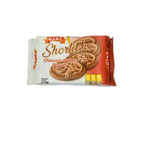 Kist Shorties Chocolate Delight Biscuits 270g Catchmelk