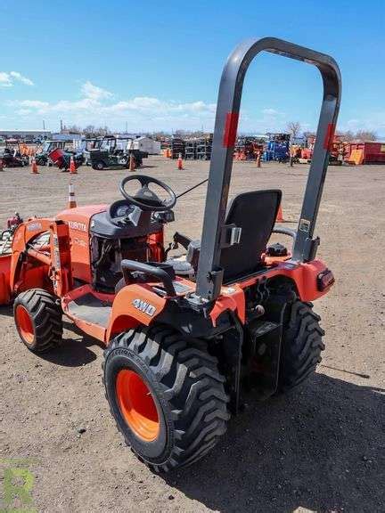 Kubota Bx2350 4wd Tractor Loader Roller Auctions