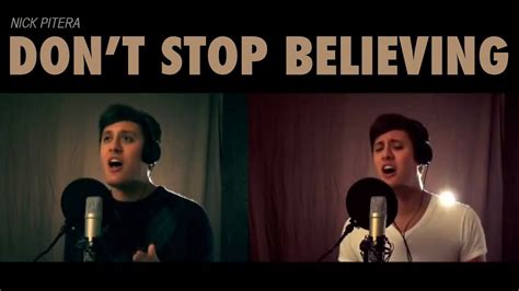 6 years ago6 years ago. Journey - Glee - Don't Stop Believing - Nick Pitera Cover ...