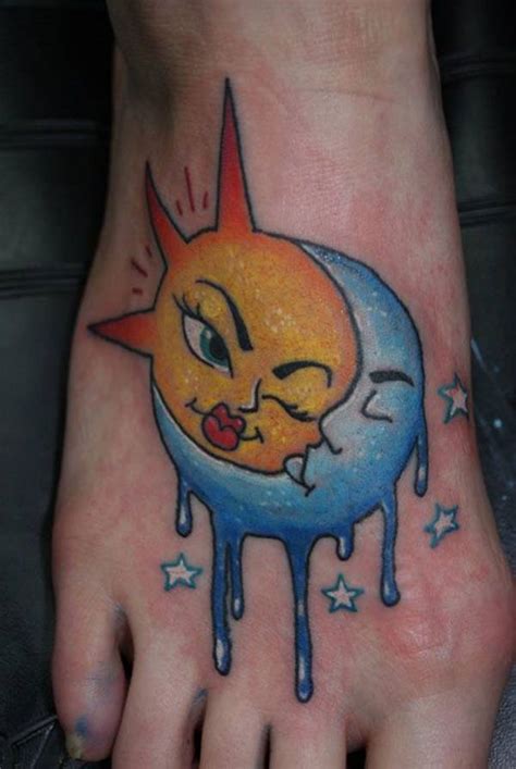 As a tattoo, the sun and moon design is a symbol of living with the opposite sides of yourselves. 125 Sun and Moon Tattoo Designs for Men & Women - Wild ...