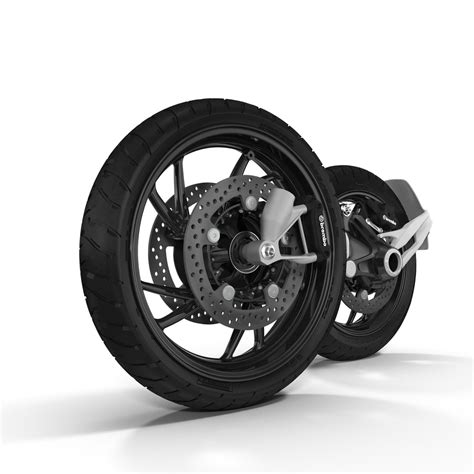 Motorcycle Wheels 3d Model Turbosquid 1507425