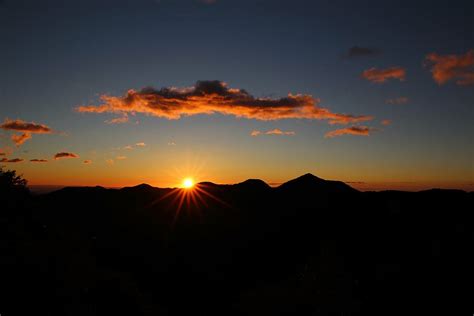 Silhouette Mountain Golden Hour Photography Sunset Sky Hills