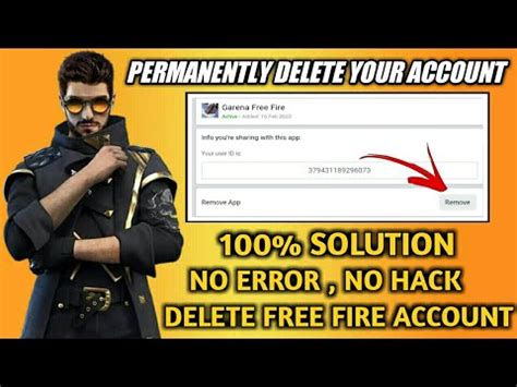 Eventually, players are forced into a shrinking play zone to engage each other in a tactical and diverse. How To Delete Free Fire Account || Free Fire Account ...