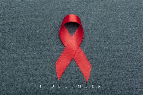 Premium Photo Ribbon As Symbol Of Aids Awareness