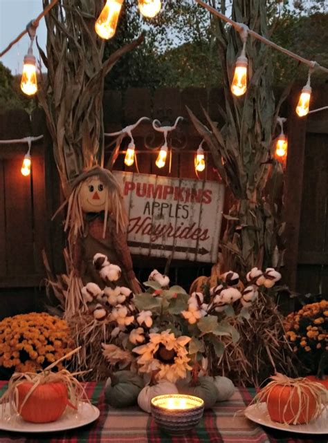 4 Tips For An Outdoor Fall Party
