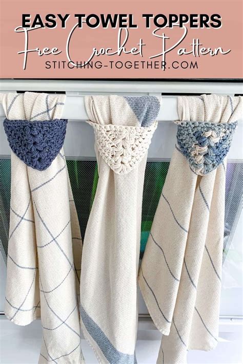 Find a wide variety of kitchen towel and dish cloths to match any kitchen decor. Modern Crochet Kitchen Towel Topper