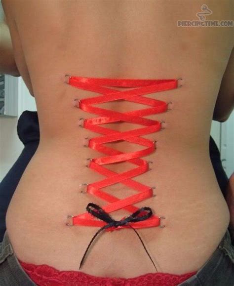 Corset Piercing Pictures And Images Page 10 Corset Piercings Crazy