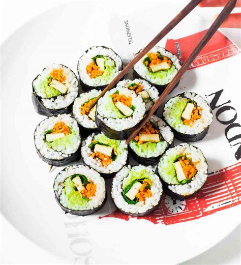 Easy Vegan Sushi Rolls | Gluten-Free - Blooming Nolwenn