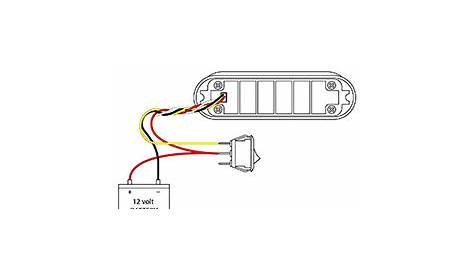 2 wire strobe light wiring diagram