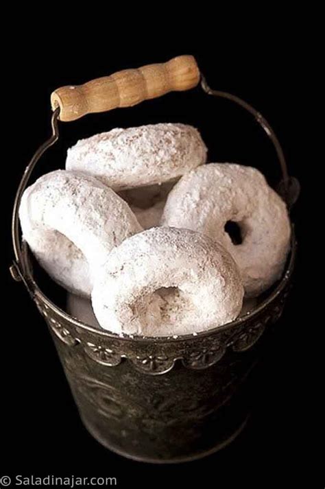 When aspartame is substituted for sugar in food products. Baked Whole Wheat Donuts with Powdered Sugar