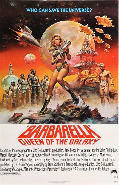 Pin Up Movie History Jane Fonda Barbarella Poster Pin Up And Cartoon