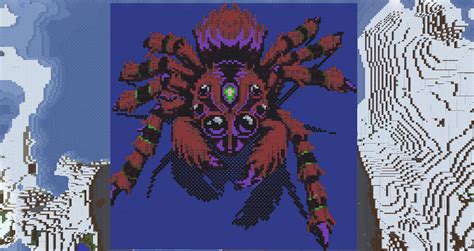 Minecraft Spider Pixel Art By Piggyfan90 On Newgrounds
