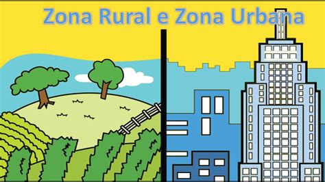 Zona Urbana E Zona Rural Diferenças