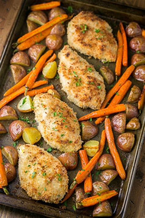 One Pan Chicken And Vegetables Recipe