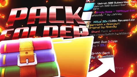 Pack Folder V2 30 Packs Youtube