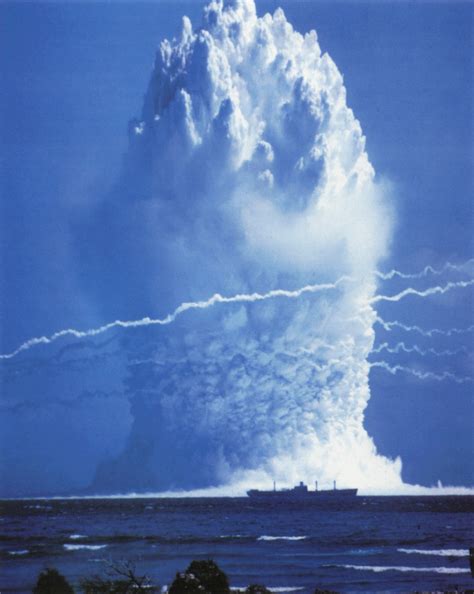 Underwater Nuclear Explosions How Deep Is The Ocean How High The Sky