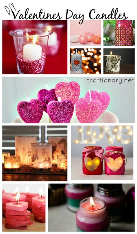 Diy Valentines Day Candles Craftionary