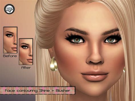 The Sims Resource Mp Face Contouring Blusher