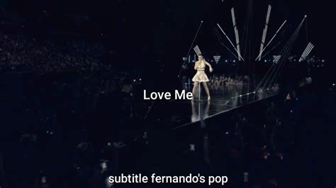 Katy Perry Love Me Live Prismatic World Tour Sub Español Youtube