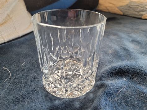 6 Royal Doulton Cut Crystal Whiskey Glasses Etsy