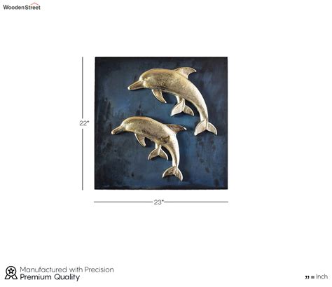 Buy Dolphin Metal Wall Art At 35 Off Online Wooden Street