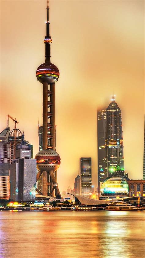 Oriental Pearl Tower Shanghai Wallpaper Backiee