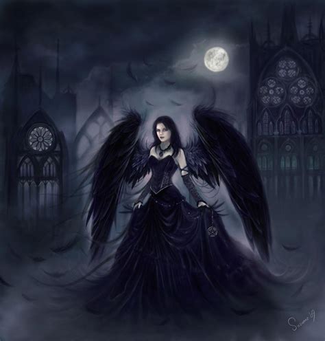 Shadow Angel Quantumsunz Dark Picture Lover Of Darkness
